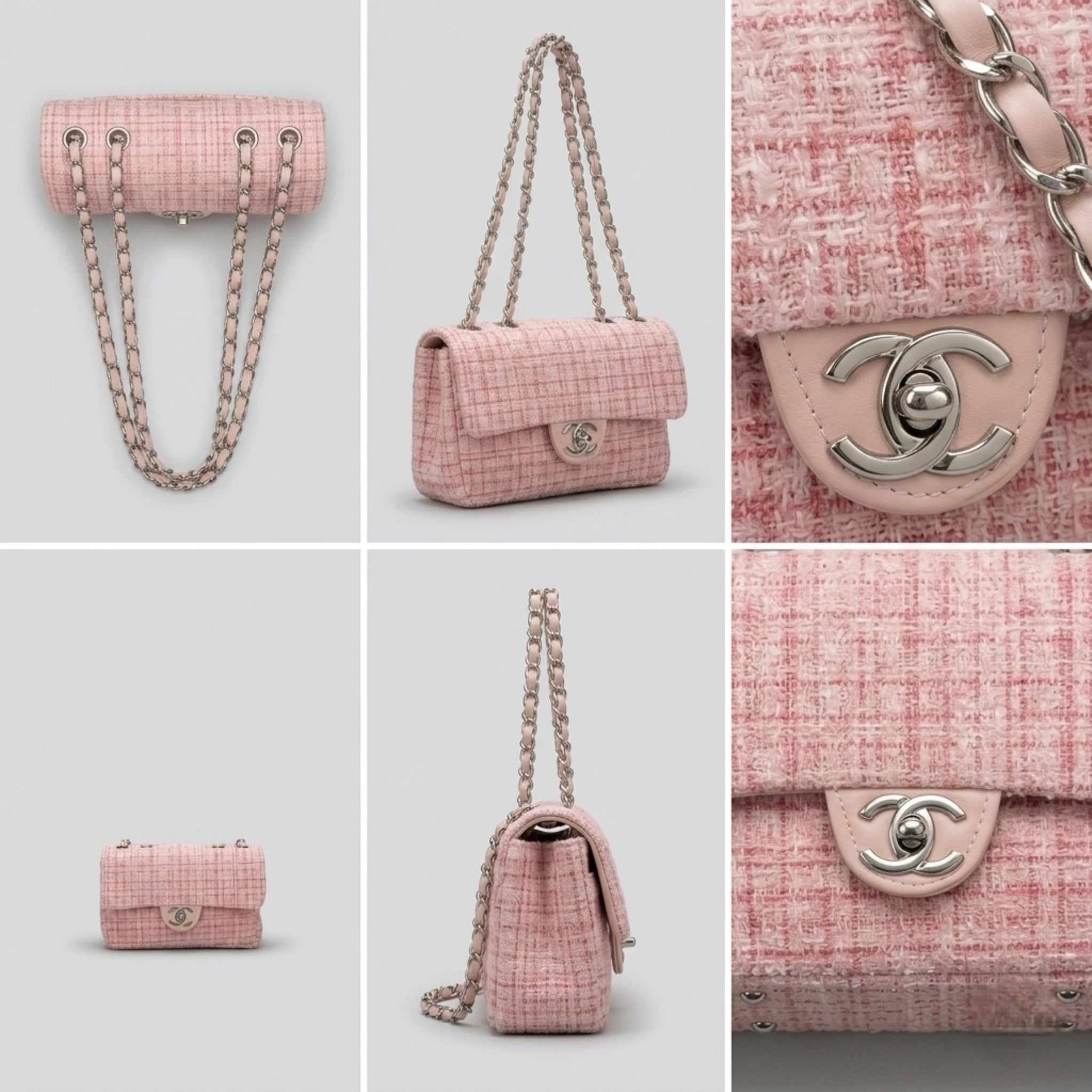 Sac Femme Rose Chic Chaîne